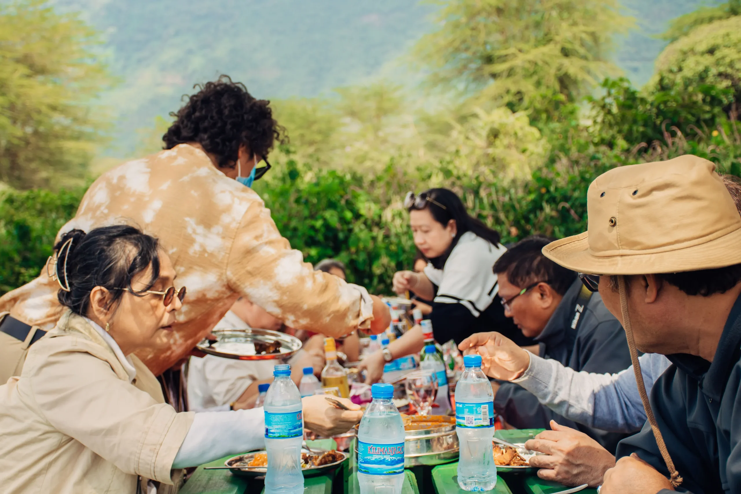 Camping safari Lunch